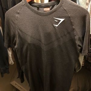 Gymshark phantom seamless short sleeve gray marl